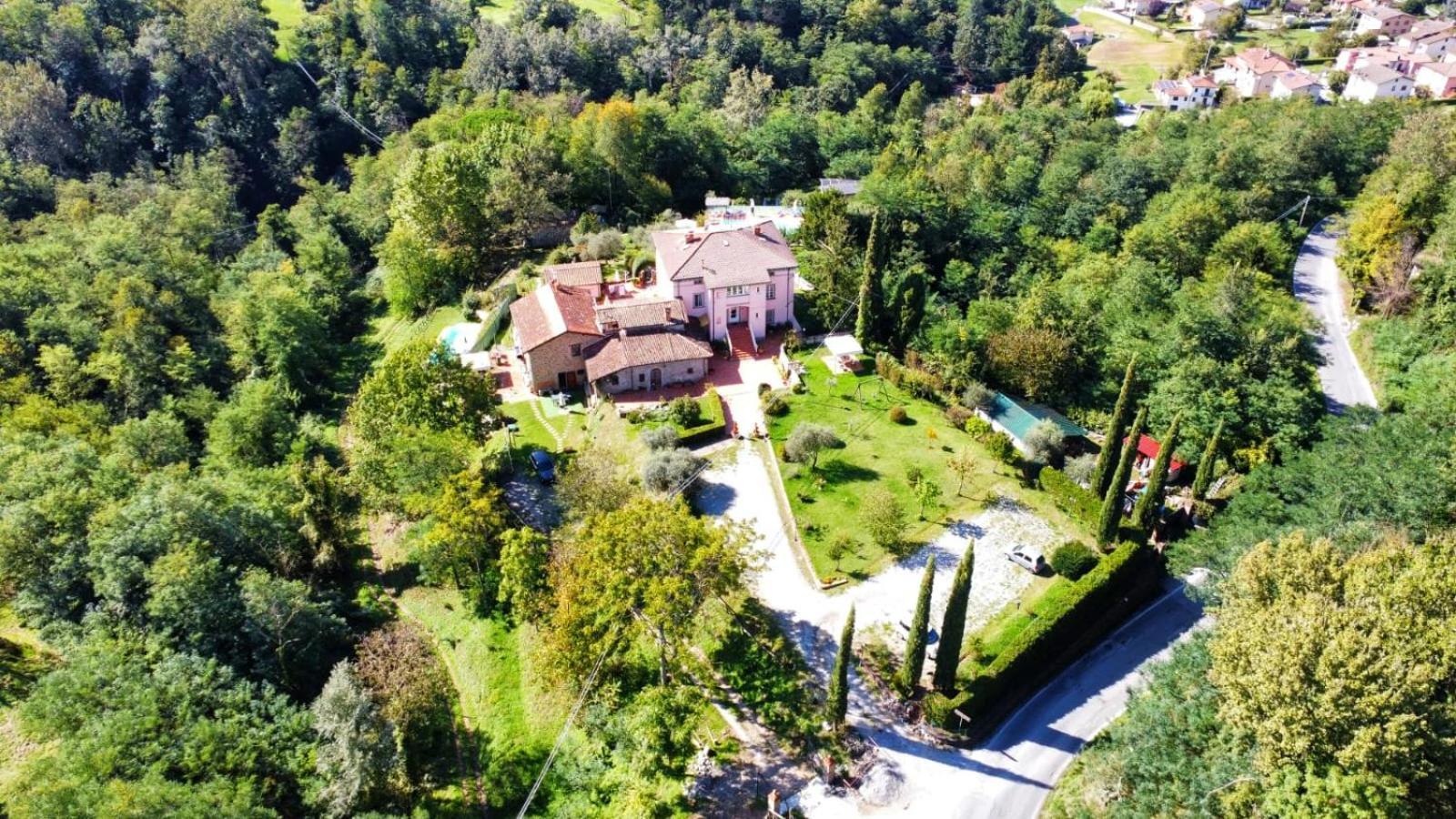 Villa Belvedere Pieve Fosciana Exterior foto